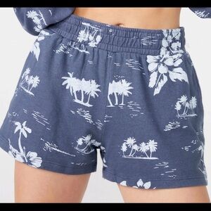 Monrow Hawaiian Ex Boyfriend Shorts